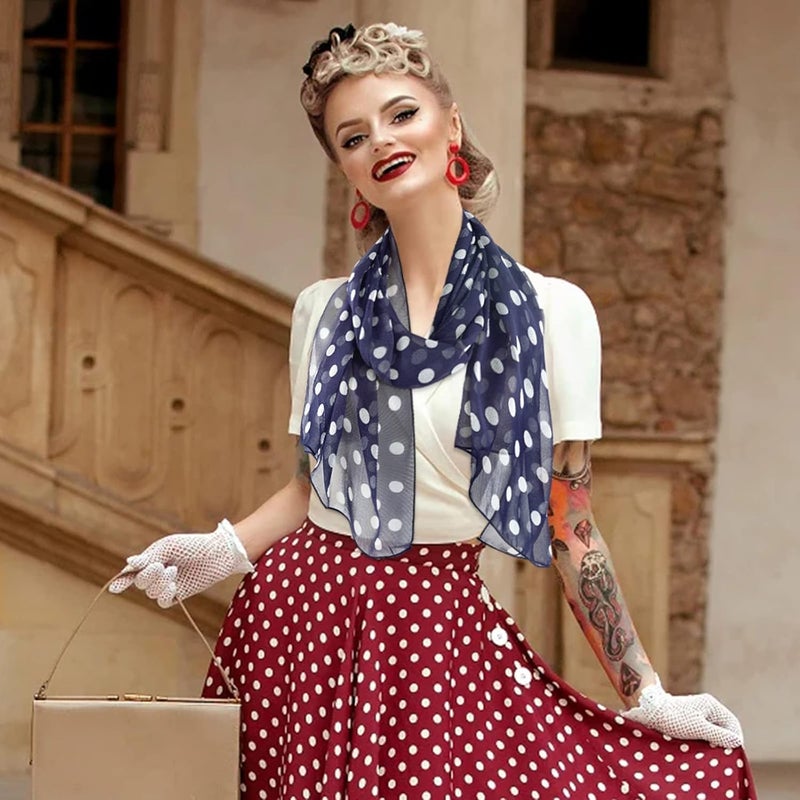 E-Clover Herebuy - Unique Women's Floral Scarves: Chiffon Flowers & Birds Printed Scarf - Image 3